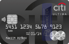 Кредитная карта Citi Ultima Select от АО КБ «Ситибанк»