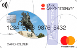 Оформить карту Дебетовая Unembossed от ПАО «Банк «Санкт-Петербург»