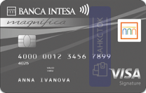 Оформить дебетовую карту Intesa Magnifica Защита от АО «Банк Интеза»