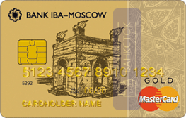 Оформить дебетовую карту MasterCard Gold от «Банк «МБА-МОСКВА» ООО