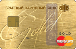 Оформить дебетовую карту Mastercard Gold от «Братский АНКБ» АО