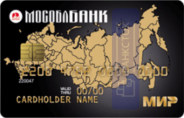 Оформить дебетовую карту Мир Премиальная от ПАО МОСОБЛБАНК