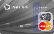 Оформить дебетовую карту Платиновая от Инвестиционный Банк «ВЕСТА» (ООО)