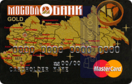 Оформить дебетовую карту Розничная Gold от ПАО МОСОБЛБАНК