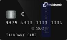 Оформить дебетовую карту TalkBank Card от TalkBank