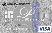Оформить дебетовую карту Visa Platinum от «Банк «МБА-МОСКВА» ООО